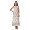 Syros ethnic maxi φόρεμα - Λευκό Syros ethnic maxi φόρεμα - Λευκό