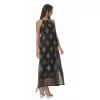 Syros ethnic maxi φόρεμα - Μαύρο Syros ethnic maxi φόρεμα - Μαύρο