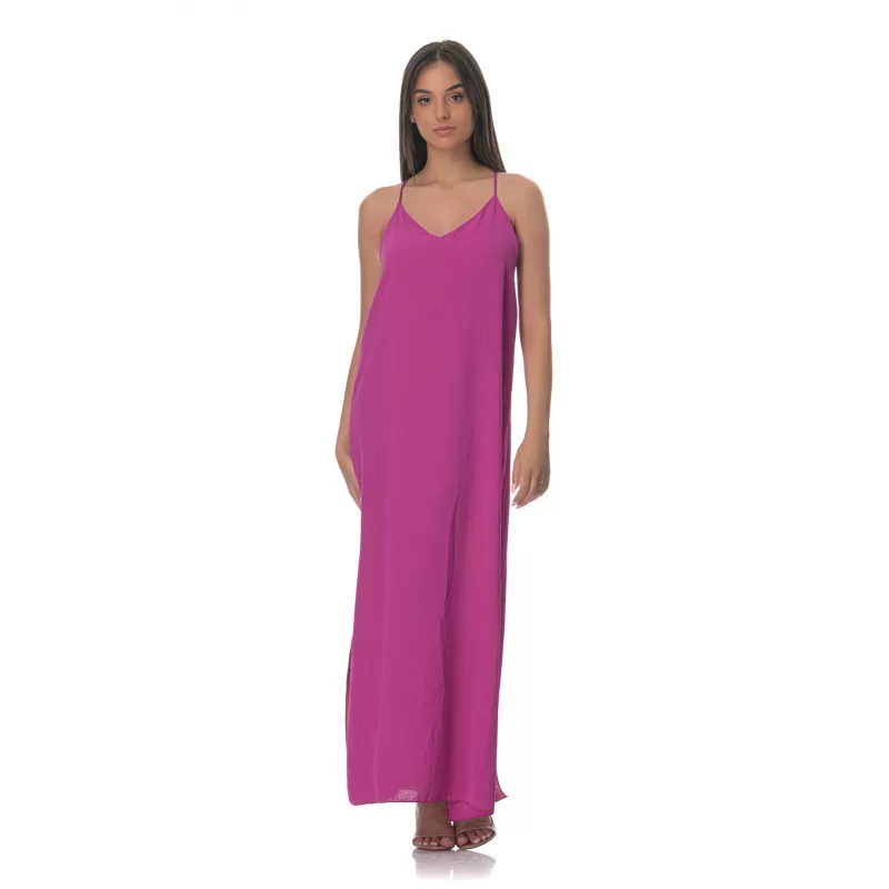 Φόρεμα Lingerie Εξώπλατο - Φούξια Φόρεμα Lingerie Εξώπλατο - Φούξια