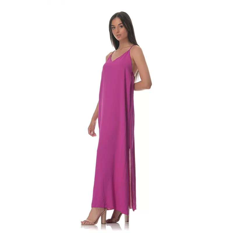 Φόρεμα Lingerie Εξώπλατο - Φούξια Φόρεμα Lingerie Εξώπλατο - Φούξια