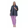 Plus Size Jacket Jean Αμάνικο - Μπλε Plus Size Jacket Jean Αμάνικο - Μπλε