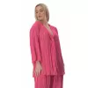 Plus Size Set Παντελόνα/Πουκαμίσα Πλισέ - Φούξια Plus Size Set Παντελόνα/Πουκαμίσα Πλισέ - Φούξια