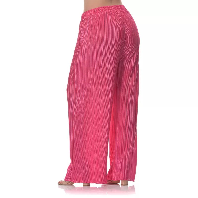 Plus Size Set Παντελόνα/Πουκαμίσα Πλισέ - Φούξια Plus Size Set Παντελόνα/Πουκαμίσα Πλισέ - Φούξια