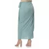 Plus Size Φούστα Maxi Κεντητή - Βεραμάν Plus Size Φούστα Maxi Κεντητή - Βεραμάν