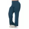 Plus Size Παντελόνα Βισκόζ - Πετρόλ Plus Size Παντελόνα Βισκόζ - Πετρόλ