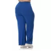 Plus Size Παντελόνα Βισκόζ - Μπλε Plus Size Παντελόνα Βισκόζ - Μπλε