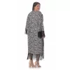 Plus Size Set Φούστα/Τop Με Κρόσια - Ασπρόμαυρο Plus Size Set Φούστα/Τop Με Κρόσια - Ασπρόμαυρο