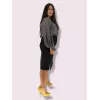 Plus Size Φούστα Midi - Μαύρο Plus Size Φούστα Midi - Μαύρο