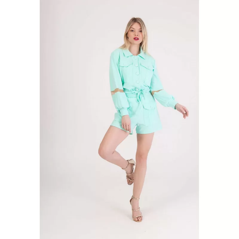 Set Jacket/Σορτς - Βεραμάν