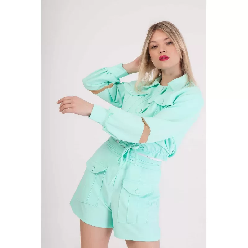 Set Jacket/Σορτς - Βεραμάν