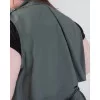 Plus Size Καμπαρντίνα Safari Αμάνικη - Χακί Plus Size Καμπαρντίνα Safari Αμάνικη - Χακί