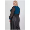 Plus Size Κρουαζέ Body - Μαύρο Plus Size Κρουαζέ Body - Μαύρο