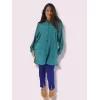 Plus Size Πουκάμισο Μακρύ - Βεραμάν Plus Size Πουκάμισο Μακρύ - Βεραμάν