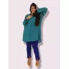 Plus Size Πουκάμισο Μακρύ - Βεραμάν Plus Size Πουκάμισο Μακρύ - Βεραμάν