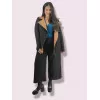 Plus Size Jacket Καστόρ Δίχρωμο - Μαύρο/Ταμπά Plus Size Jacket Καστόρ Δίχρωμο - Μαύρο/Ταμπά