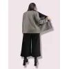 Plus Size Jacket Καστόρ Δίχρωμο - Μαύρο/Ταμπά Plus Size Jacket Καστόρ Δίχρωμο - Μαύρο/Ταμπά