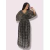 Plus Size Βραδινό Φόρεμα Μεταλιζέ - Μαύρο Plus Size Βραδινό Φόρεμα Μεταλιζέ - Μαύρο