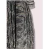 Plus Size Βραδινό Φόρεμα Μεταλιζέ - Μαύρο Plus Size Βραδινό Φόρεμα Μεταλιζέ - Μαύρο