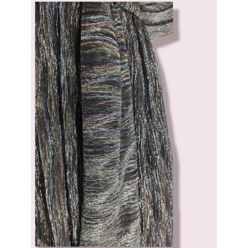 Plus Size Βραδινό Φόρεμα Μεταλιζέ - Μαύρο Plus Size Βραδινό Φόρεμα Μεταλιζέ - Μαύρο