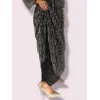 Plus Size Βραδινό Φόρεμα Μεταλιζέ - Μαύρο Plus Size Βραδινό Φόρεμα Μεταλιζέ - Μαύρο