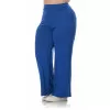 Plus Size Παντελόνα Βισκόζ - Μπλε Plus Size Παντελόνα Βισκόζ - Μπλε