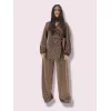 Plus Size Set Κρουαζέ με Λάμψη - Χρυσό Plus Size Set Κρουαζέ με Λάμψη - Χρυσό