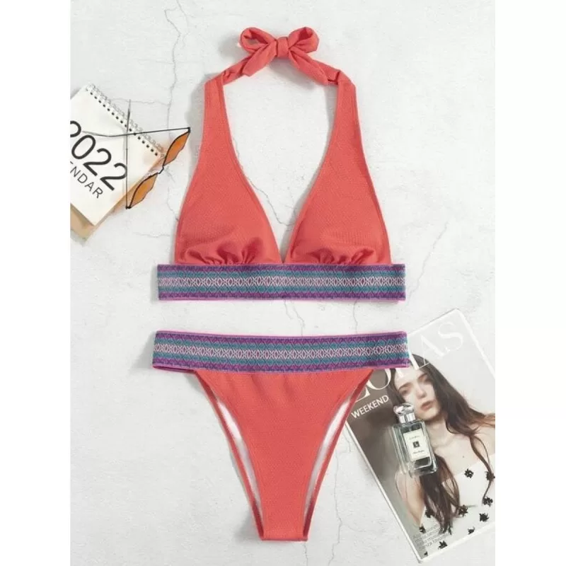 Μπικίνι Boho - Πορτοκαλί Μπικίνι Boho - Πορτοκαλί