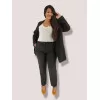 Plus Size Παντελόνι Tailored - Μπλε Ρουά Plus Size Παντελόνι Tailored - Μπλε Ρουά