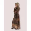 Φόρεμα Maxi Snake Print - Καφέ Φόρεμα Maxi Snake Print - Καφέ