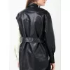 Jacket Overshirt Δέρμα - Ασπρόμαυρο Jacket Overshirt Δέρμα - Ασπρόμαυρο