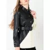 Jacket Overshirt Δέρμα - Ασπρόμαυρο Jacket Overshirt Δέρμα - Ασπρόμαυρο
