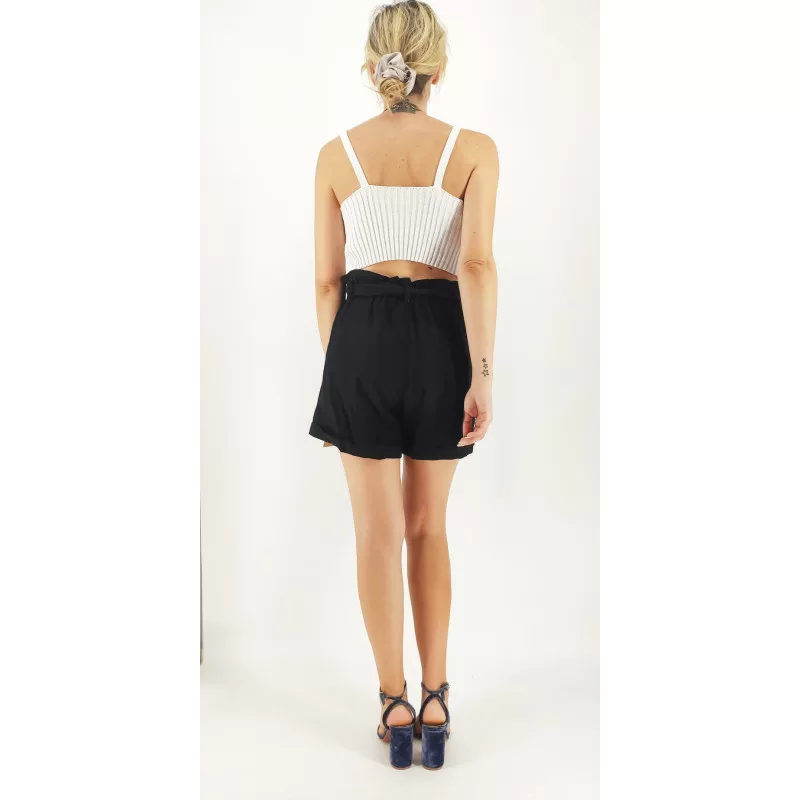 Crop Top Πλεκτό - Βεραμάν Crop Top Πλεκτό - Βεραμάν