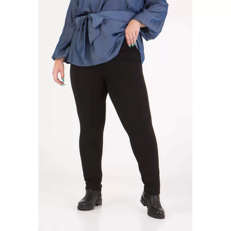 Plus Size Body Shape Κολάν - Mαύρο Plus Size Body Shape Κολάν - Mαύρο
