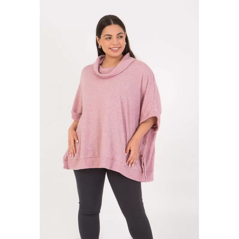Plus Size Μπλούζα Πεταλούδα - Ροζ Plus Size Μπλούζα Πεταλούδα - Ροζ