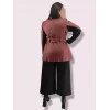 Plus Size Jacket Σακάκι Δέρμα - Μπορντώ Plus Size Jacket Σακάκι Δέρμα - Μπορντώ