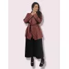 Plus Size Jacket Σακάκι Δέρμα - Μπορντώ Plus Size Jacket Σακάκι Δέρμα - Μπορντώ