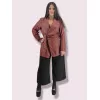Plus Size Jacket Σακάκι Δέρμα - Μπορντώ Plus Size Jacket Σακάκι Δέρμα - Μπορντώ