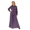 Σετ Πουκάμισο με Oversized Παντελόνα – Εμπριμέ (μπλε) Σετ Πουκάμισο με Oversized Παντελόνα – Εμπριμέ (μπλε)