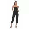 Ολόσωμη Φόρμα Strapless Capri - Μπεζ