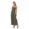 Ολόσωμη Φόρμα Strapless Cargo - Χακί Ολόσωμη Φόρμα Strapless Cargo - Χακί