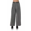 Παντελόνα Με Πιέτες Oversized - Γκρι Παντελόνα Με Πιέτες Oversized - Γκρι