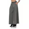 Παντελόνα Με Πιέτες Oversized - Γκρι Παντελόνα Με Πιέτες Oversized - Γκρι