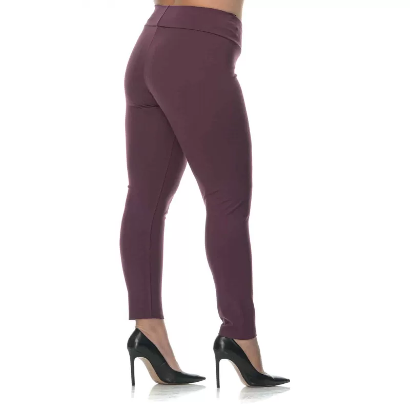 Plus Size Body Shape Κολάν - Μπορντώ Plus Size Body Shape Κολάν - Μπορντώ