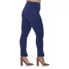 Plus Size Παντελόνι Τύπου Κολάν με Σκίσιμο - Μπλε Ρουά Plus Size Παντελόνι Τύπου Κολάν με Σκίσιμο - Μπλε Ρουά