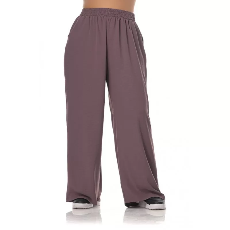 Plus Size Set Πουκάμισα/Παντελόνα - Μωβ Plus Size Set Πουκάμισα/Παντελόνα - Μωβ
