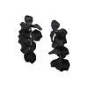 Leafy Earrings - Μαύρο Leafy Earrings - Μαύρο