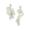 Leafy Earrings - Λευκό Leafy Earrings - Λευκό
