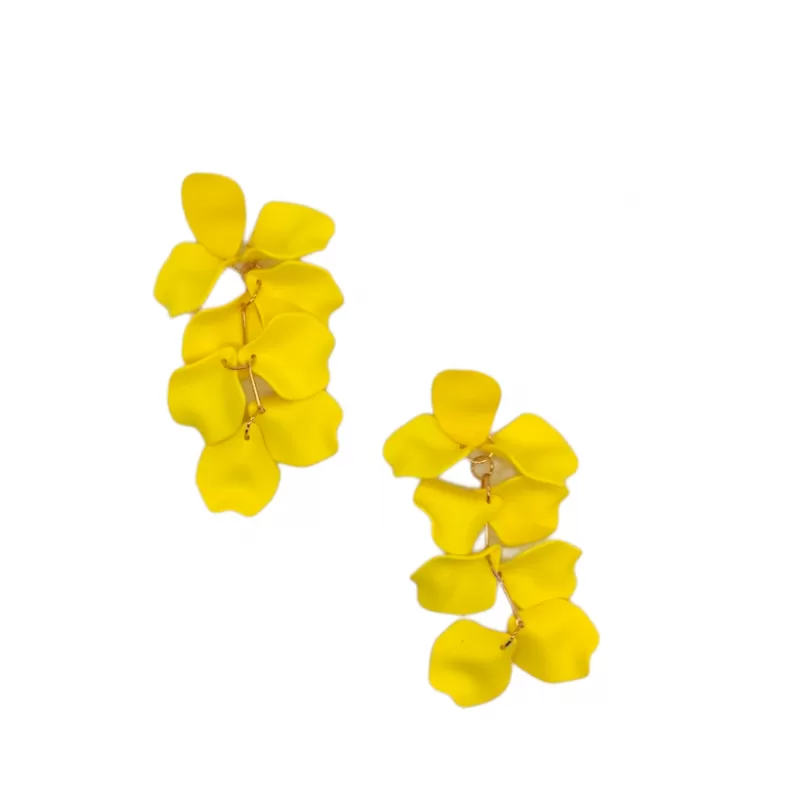 Leafy Earrings - Κίτρινο Leafy Earrings - Κίτρινο