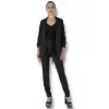 Παντελόνι Ψηλόμεσο Tailored - Mαύρο Παντελόνι Ψηλόμεσο Tailored - Mαύρο