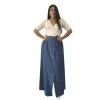 Plus Size Φούστα Maxi - Μπλε